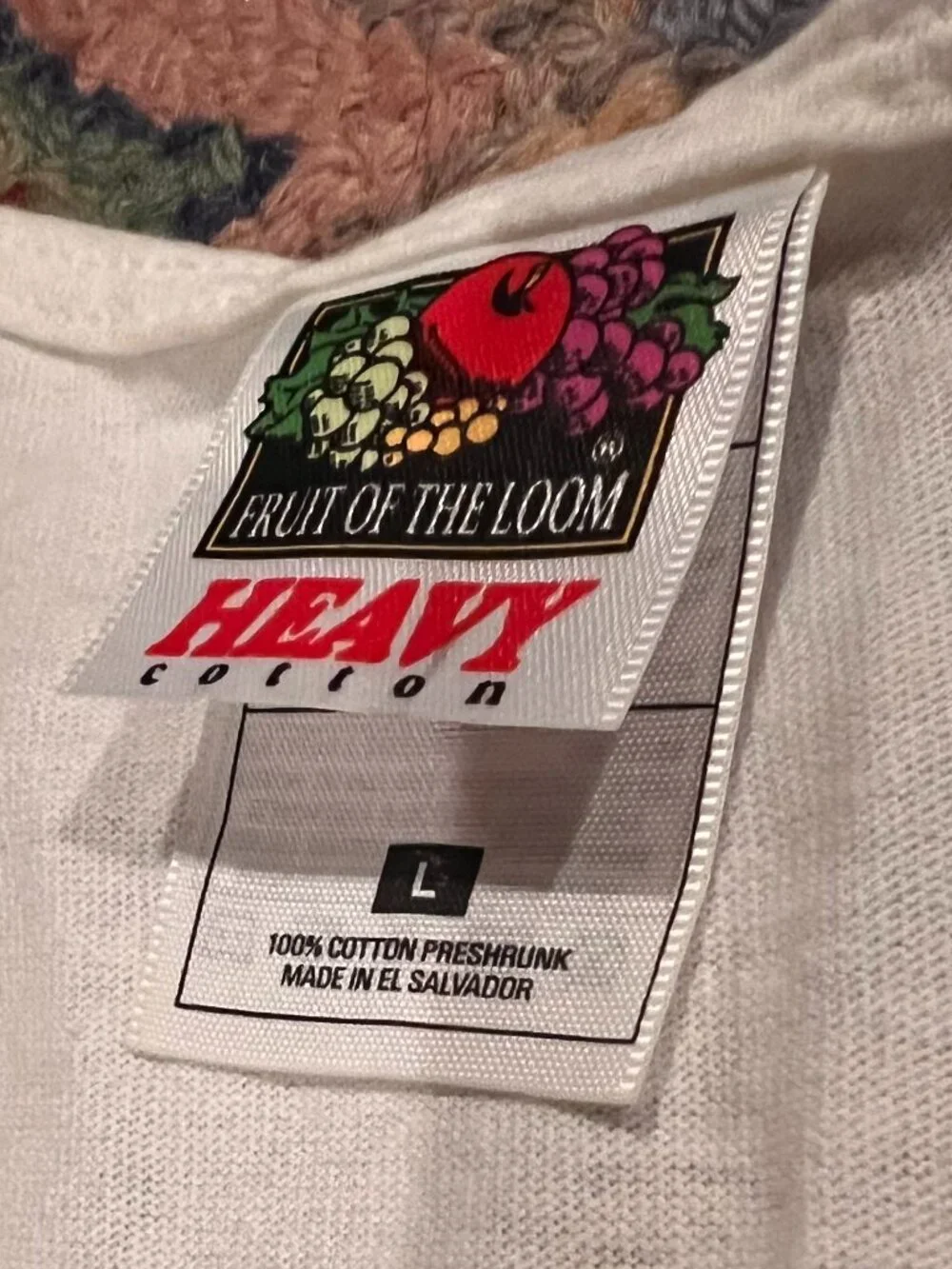 Vintage Daytona Beach Florida Tank Top Fruit of the Loom Heavy Cotton Size L - Picture 2 of 3